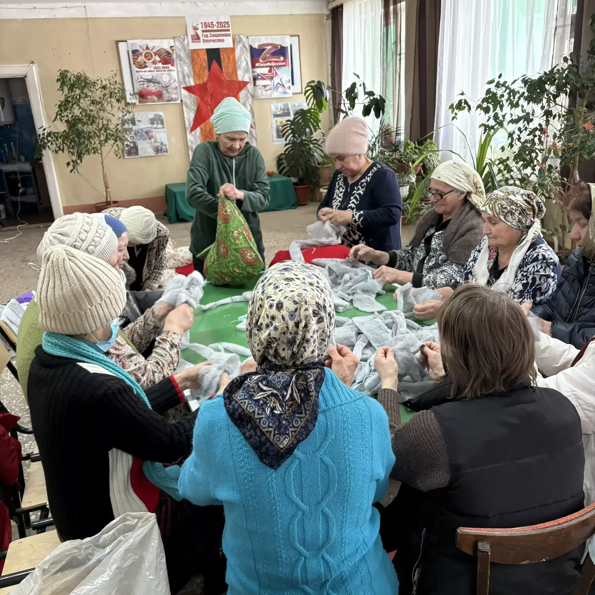 Яңа Иштирәк авылында: барысы да мәрхәмәтле куллар аша эшләнелә