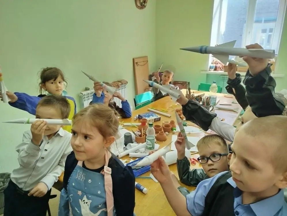 Иске Иштирәк мәктәбенең беренче сыйныфлары өчен мастер-класс үткәрелде