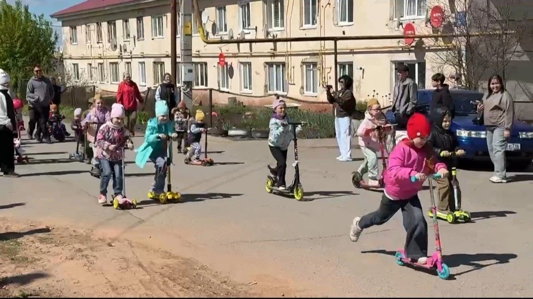 Районыбызның Тимәш авылында Җиңү бәйрәменә багышланган велоузыш үтте (+фотолар)