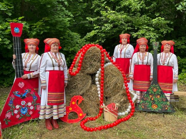 «Балтай» бәйрәмендә Лениногорскиның Туган якны өйрәнү музее үзенчәлекле фотозона ясады