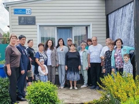 Районыбызның Ивановка авылында СВО хәрбиләренә мемориаль такталар куйдылар