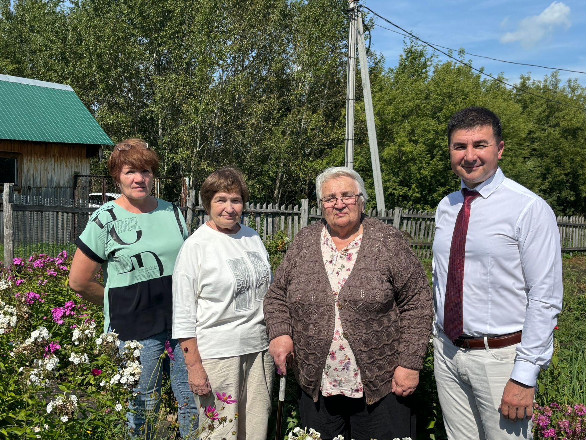 Лениногорск баш табибы  Иске Куак амбулаториясе ветераннарын котлады