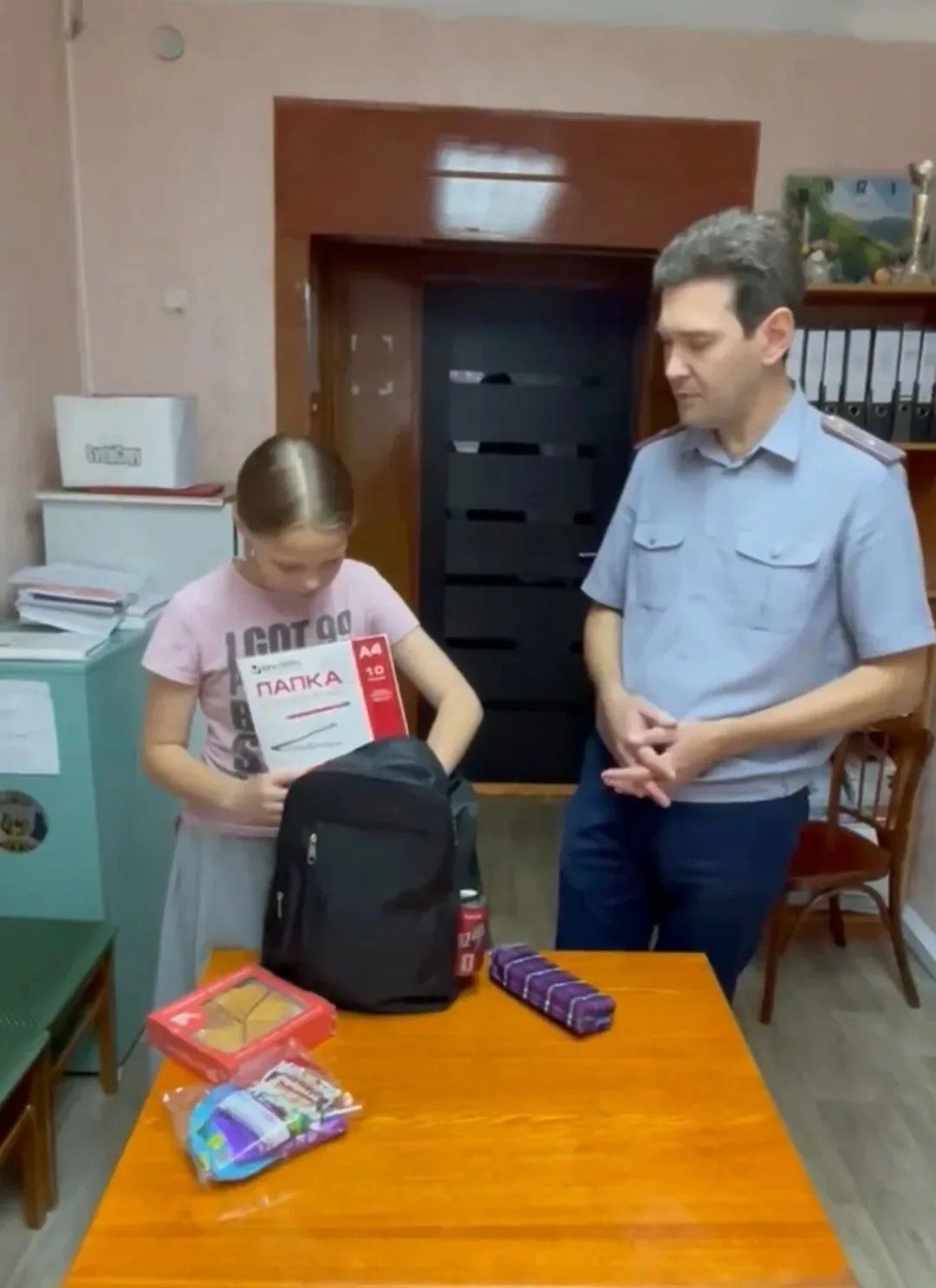 Лениногорскида хөкем ителгән гражданнарның балаларына мәктәпкә әзерләнергә булыштылар