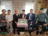 Районыбызның Керкәле авылы ветераны - Исмәгыйль ага Сафуанов 99 яшен билгеләп үтте