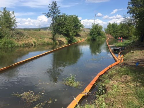 АО «Транснефть — Прикамье» провело плановое учение на подводном переходе трубопровода через реку в Татарстане