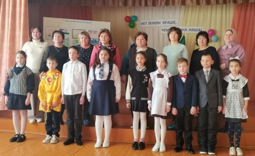 Шөгер авылы мәктәбендә «Туган ил нәрсәдән башлана» («С чего начинается Родина») муниципаль конкурсы узган (+фотолар)