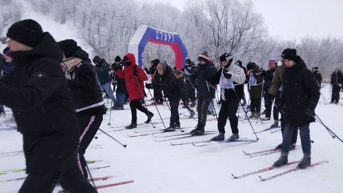 Лениногорскида «Лыжня России» үтте (фоторепортаж)