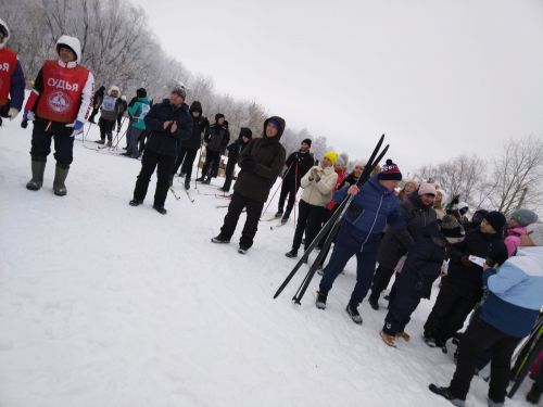 Лениногорскида «Лыжня России» үтте (фоторепортаж)