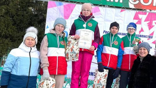 Лениногорск балалар йорты командасы  республика беренчелегендә 2 нче урын алды