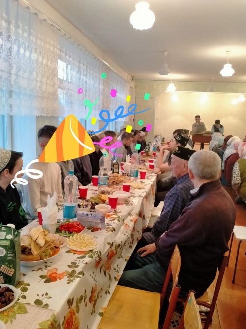Кирлегәч авылында ифтар мәҗлесе үткән