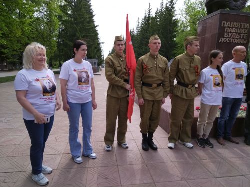 Лениногорскида Бөек Җиңүнең 78 еллыгы уңаеннан автойөреш узды (+фотолар)
