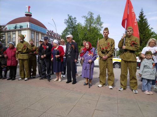 Лениногорскида Бөек Җиңүнең 78 еллыгы уңаеннан автойөреш узды (+фотолар)