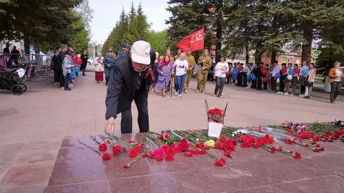 Лениногорскида Бөек Җиңүнең 78 еллыгы уңаеннан автойөреш узды (+фотолар)