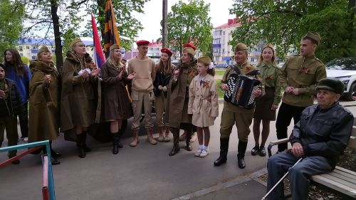 Лениногорскида «Фронт бригадасы» акциясе кысаларында ветераннарыбызны котладылар (+фотолар)