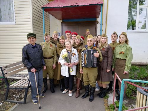 Лениногорскида «Фронт бригадасы» акциясе кысаларында ветераннарыбызны котладылар (+фотолар)