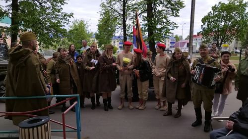 Лениногорскида «Фронт бригадасы» акциясе кысаларында ветераннарыбызны котладылар (+фотолар)