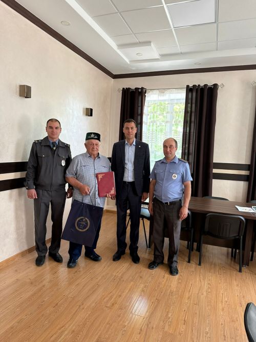 Райондашыбыз Салих Галимовны юбилее белән Гостехнадзор җитәкчелеге котлады