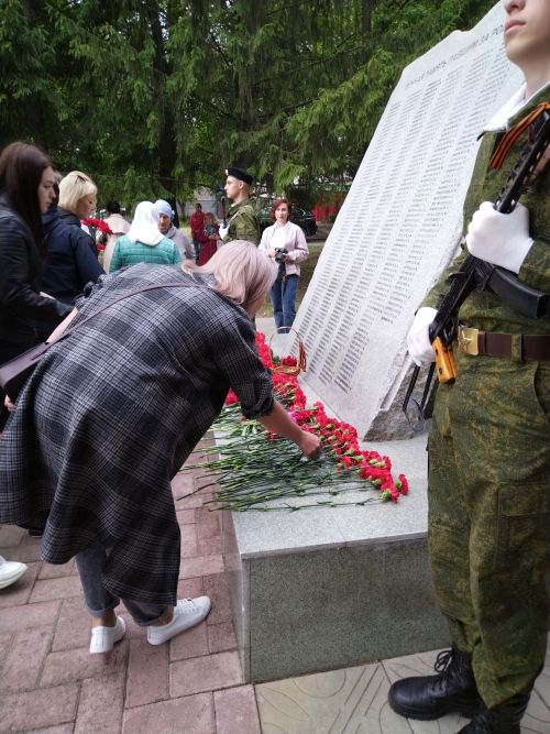 Лениногорскиның Геройлар аллеясында Хәтер һәм кайгы көне үткәрелде (+фото һәм видео)