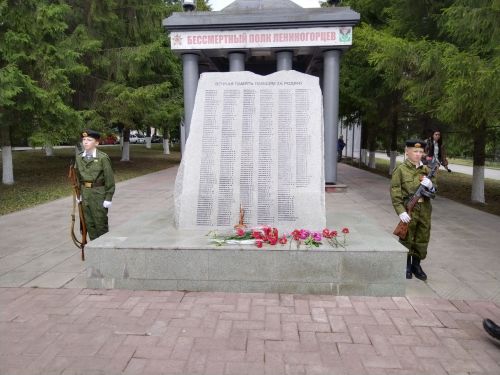 Лениногорскиның Геройлар аллеясында Хәтер һәм кайгы көне үткәрелде (+фото һәм видео)