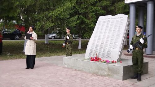 Лениногорскиның Геройлар аллеясында Хәтер һәм кайгы көне үткәрелде (+фото һәм видео)