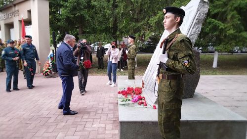 Лениногорскиның Геройлар аллеясында Хәтер һәм кайгы көне үткәрелде (+фото һәм видео)