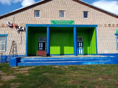 Керкәле клубының фасады яңарды