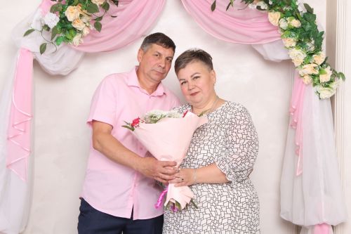 Лениногорск ЗАГС бүлегендә 30 ел бергә яшәүләрен билгеләп үттеләр