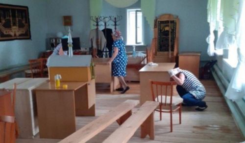 Урдалы авылы мәчетендә чистарту эшләре башкарылган