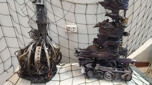 Лениногорскиның Туган якны өйрәнү музеенда рәссам-фантаст Евгений Завитневичның күргәзмәсе ачылды (+фотолар)
