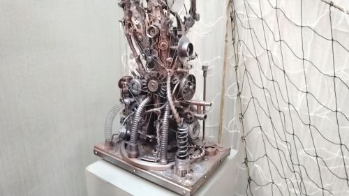 Лениногорскиның Туган якны өйрәнү музеенда рәссам-фантаст Евгений Завитневичның күргәзмәсе ачылды (+фотолар)