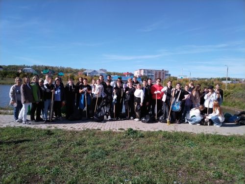 Лениногорскилылар күл һәм чишмә яннарын чүп-чардан арындырды (+фотолар)