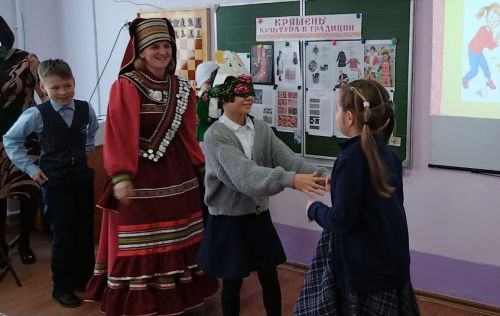 Укучылар керәшен халкының гореф-гадәтләре, традицияләре белән танышты (+фотолар)