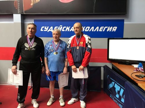 Лениногорскилы Николай Фадеев өстәл теннисы буенча призлы урын алды