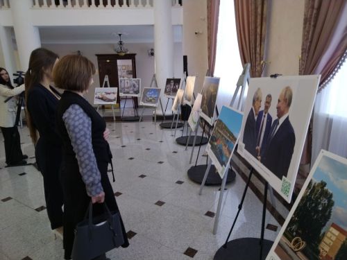 «Татарстан –казанышлар республикасы» автобус марафонының тукталышы - Лениногорскида