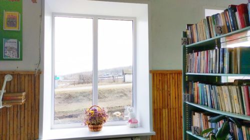 Мичурин авылы китапханәсендә тәрәзәләр алыштырылды,  мәдәният йорты да җылыначак