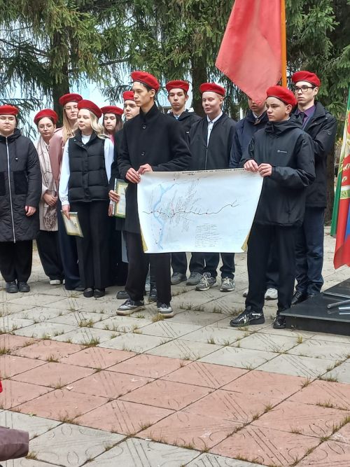 Лениногорск районында гражданнар сугышы герое Александр Кондратьев һәлак булган урынга истәлек ташы куелды
