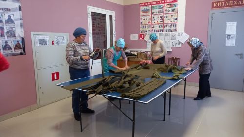 Зәй-Каратай авылында волонтер төркемнең филиалы бер көнне дә калдырмыйча махсус хәрби операциягә ярдәм итә