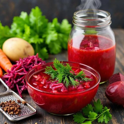 Кышлыкка борщ әзерлибез