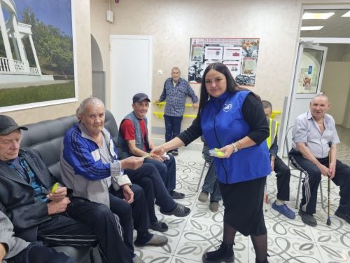 Лениногорск шәһәре һәм районы юллары иминлеге сагында торучылар картлар һәм инвалидлар йортында очрашу үткәрде