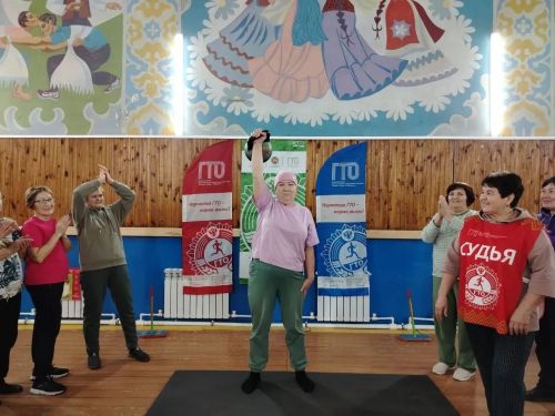 Түбән Чыршылы авылы апалары ГТО тапшырды