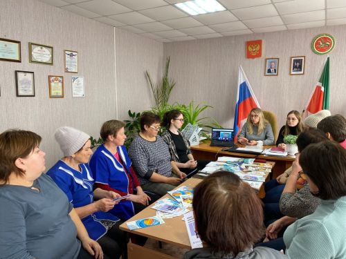 Сугышлы  авыл җирлегендә сыйфат атналыгы кысаларында очрашу узды