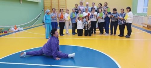 Лениногорск мәгариф ветераннары спорт эстафетасында катнашты
