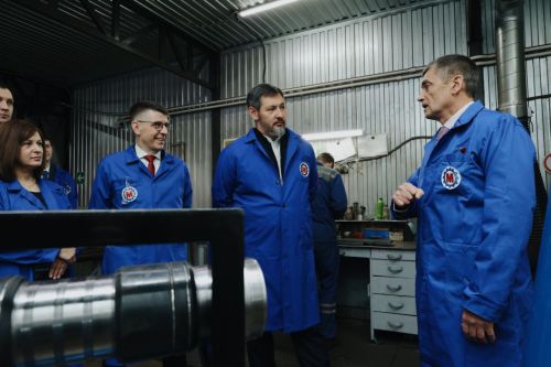 Лениногорскига эш визиты белән  Татарстан промышленность һәм сәүдә министры Олег  Коробченко килде
