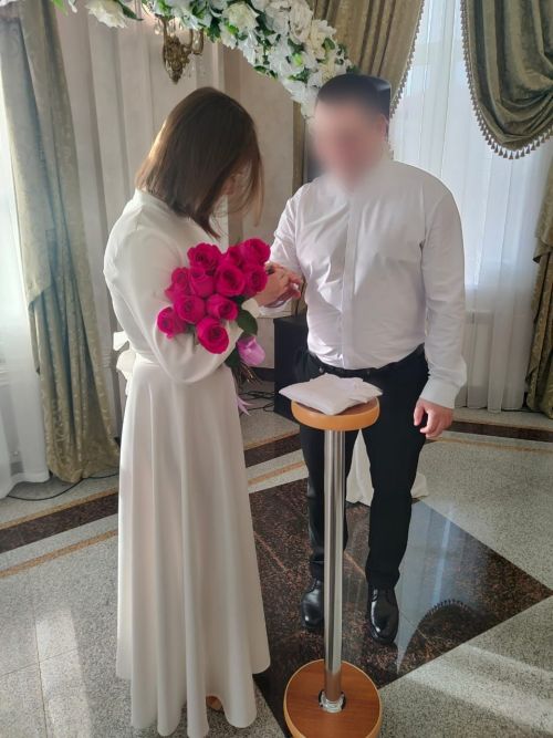Лениногорскиның МХО хәрбие кыска вакытлы ялда сөйгәне белән никахларын рәсмиләштерде