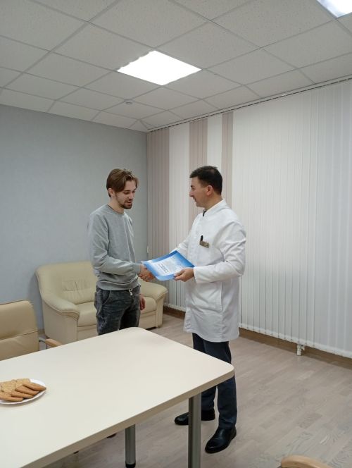 Лениногорск үзәк район хастаханәсендә Казан ординаторлары эшләде