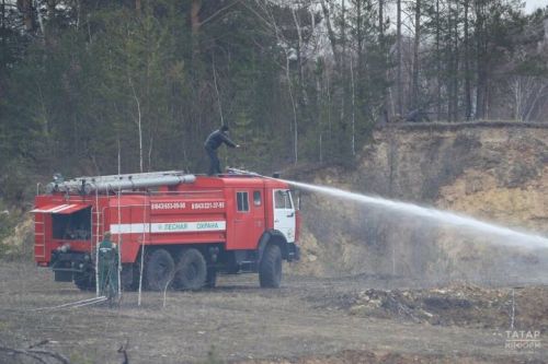 Татарстанда урманнарда янгын куркынычы югары булу сәбәпле шторм кисәтүе игълан ителде