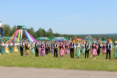 Лениногорск Сабан туеның ачылыш өлешеннән фоторепортаж