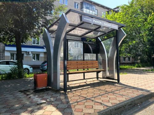 Лениногорскида автобус тукталышында электрон табло барлыкка килде