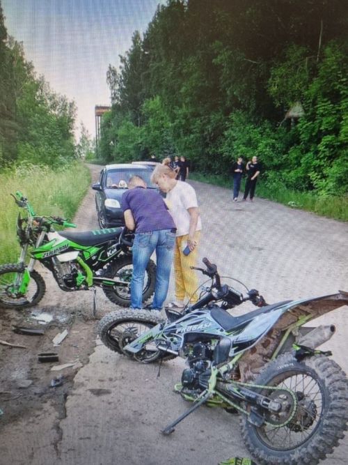 Лениногорскида ике үсмер бала питбайкерда фаҗигага юлыккан