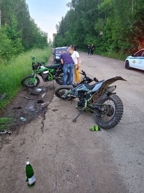 Лениногорскида узган рейд нәтиҗәләре питбайк белән идарә итүче  40ка якын баланы ачыклаган